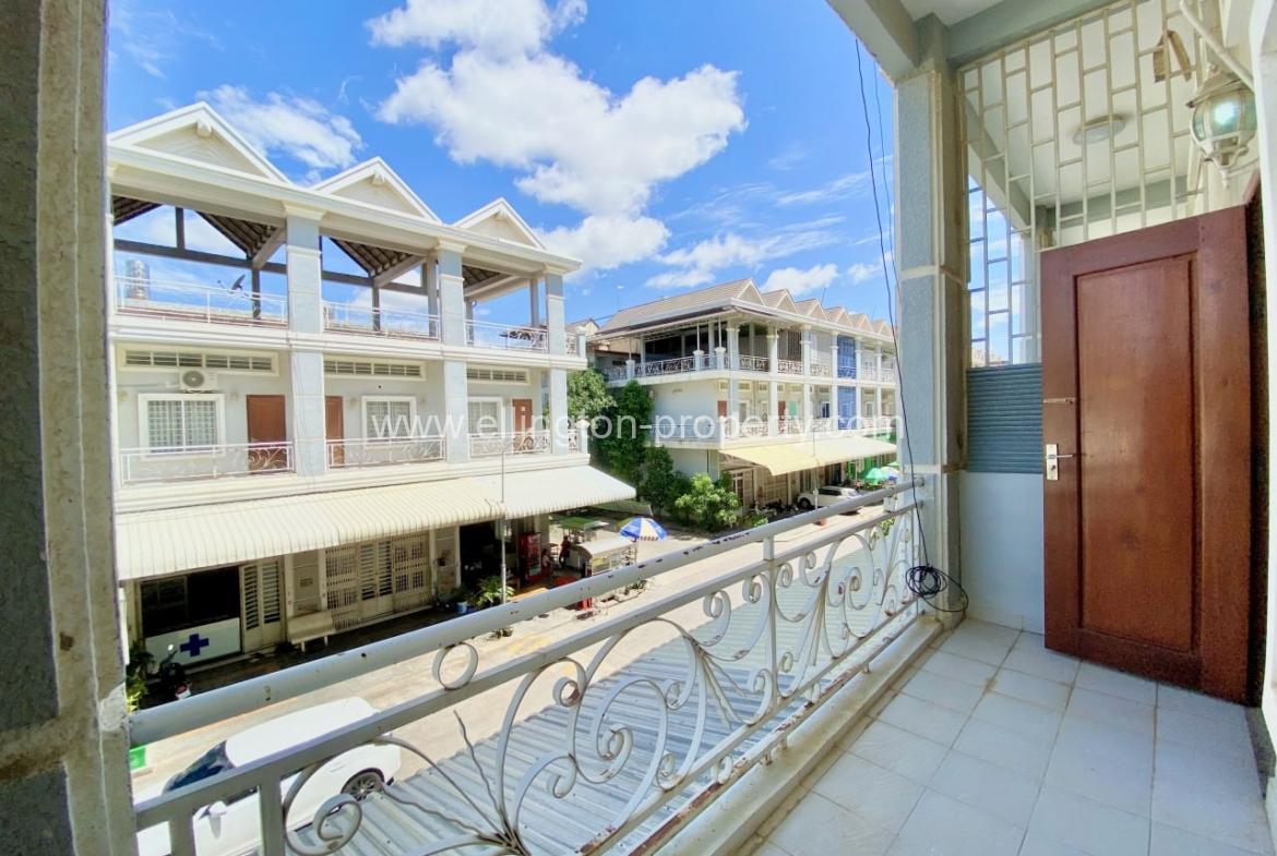 Flat House For Rent In Borey Phnom Penh - Ellington Property