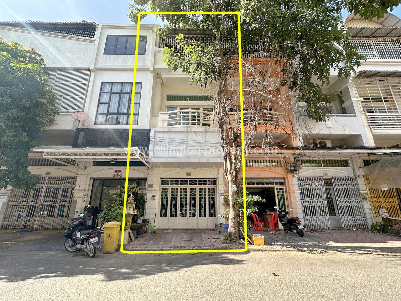 Shophouse For Rent In Chamkar Morn - Ellington Property