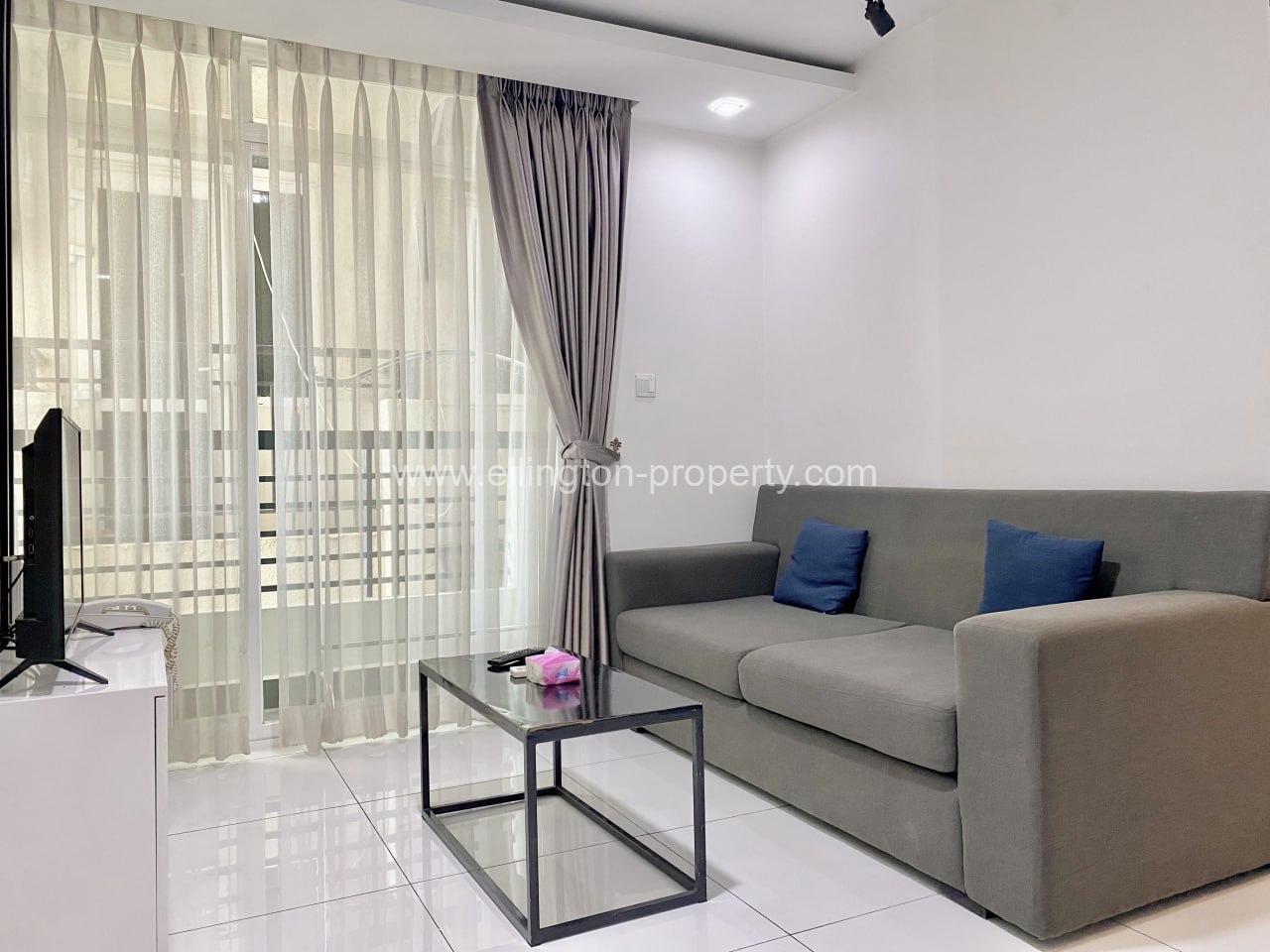 1 Bedroom Service Apartment For Rent In Bkk3 Area - Ellington Property