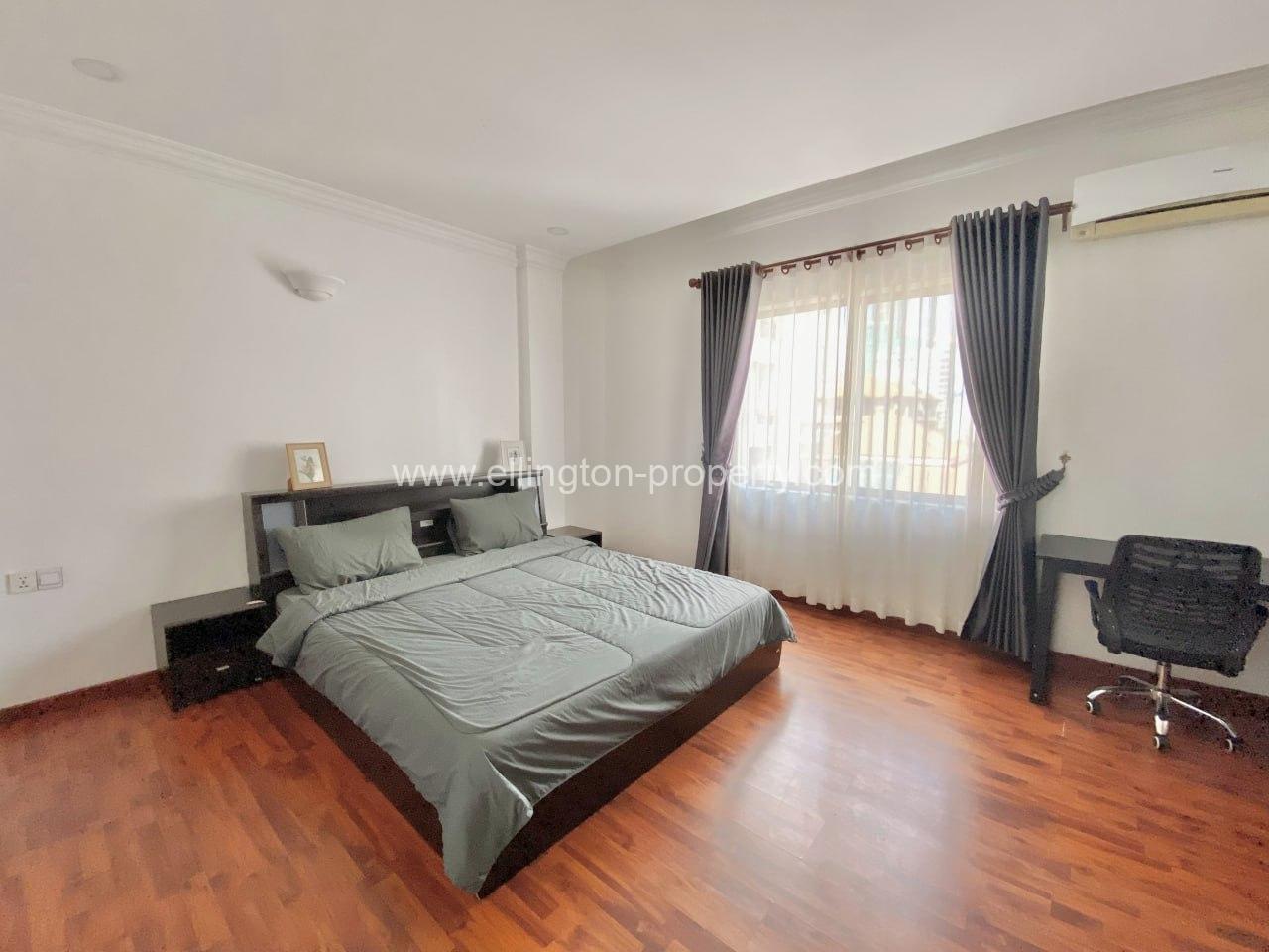 1bedroom Service Apartment For Rent In Bkk1 - Ellington Property