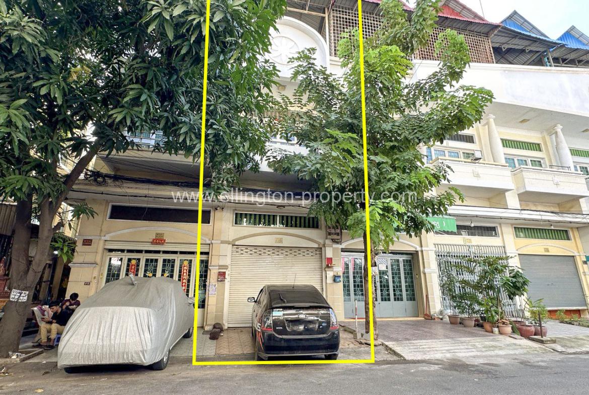 Shophouse For Rent In Chamkar Morn - Ellington Property