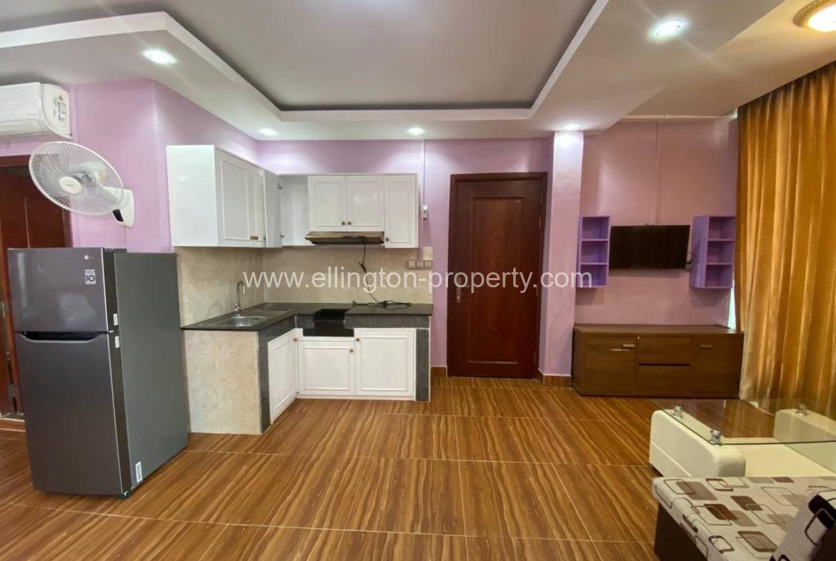 Studio Room Apartment For Rent In Bkk2  - Ellington Property