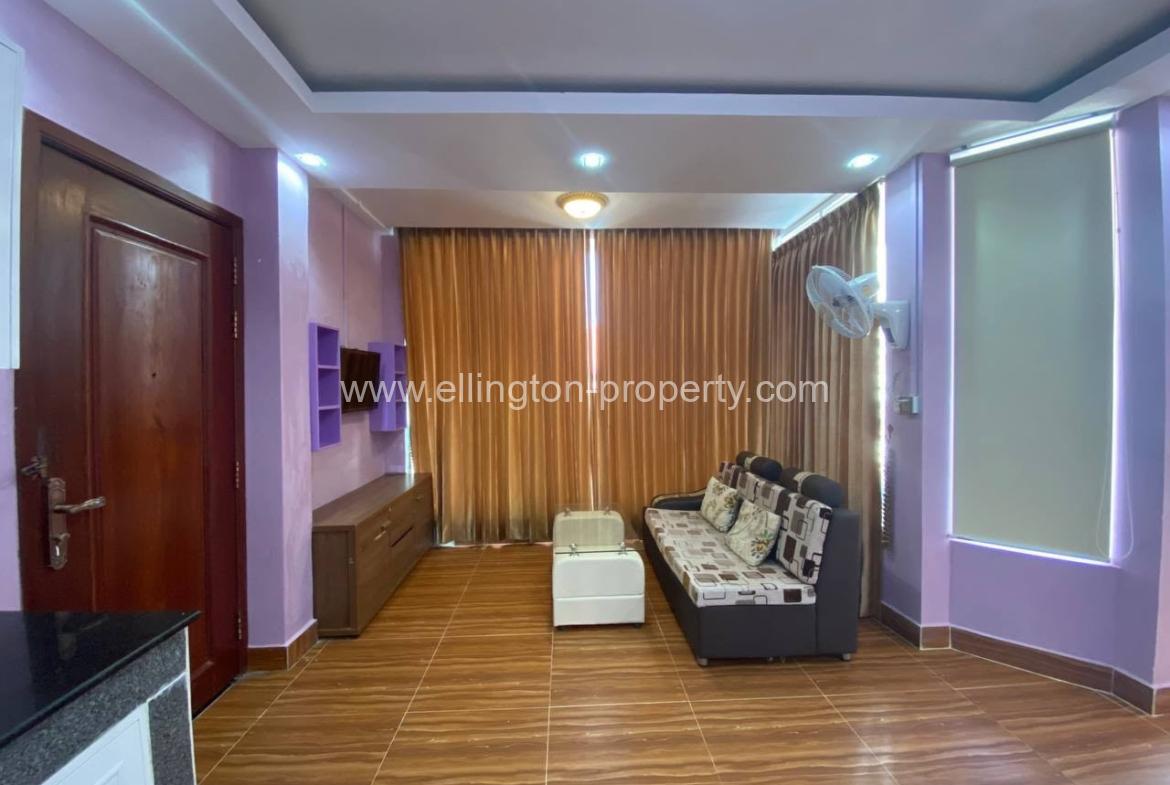 Studio Room Apartment For Rent In Bkk2  - Ellington Property