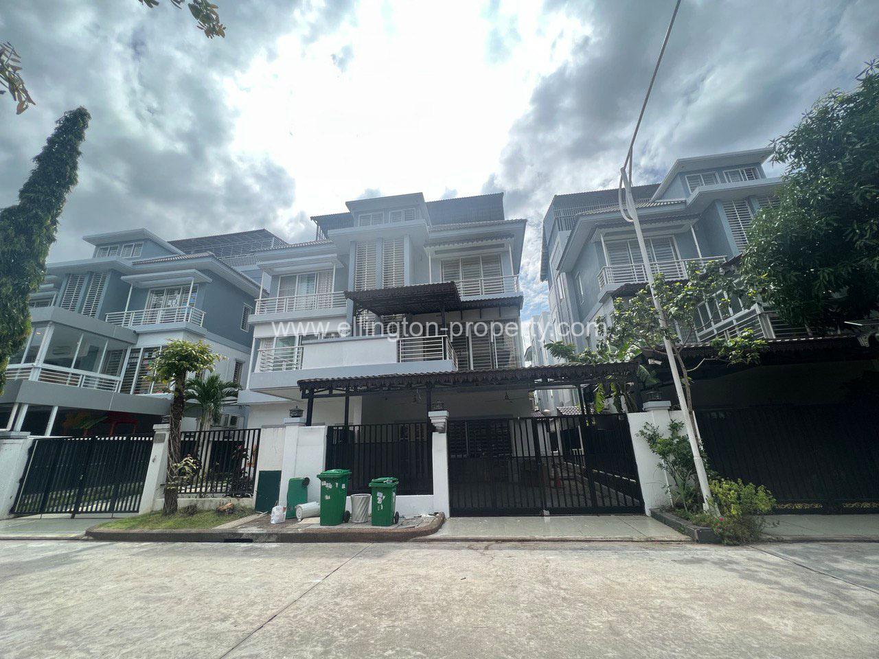 Villa For Rent In Borey Penghuoth Boeung Snor - Ellington Property