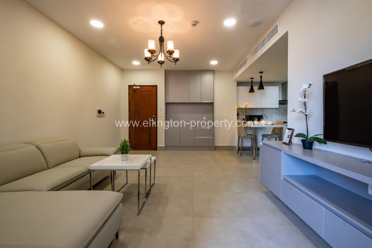 1 Bedroom Service Apartment For Rent In Bkk1 Area - Ellington Property