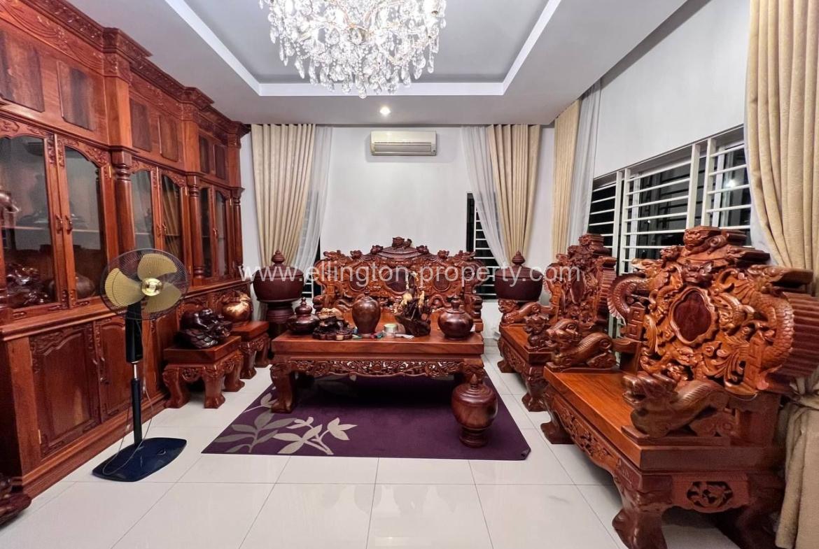 Villa For Rent In Borey Penghuoth Boeung Snor - Ellington Property