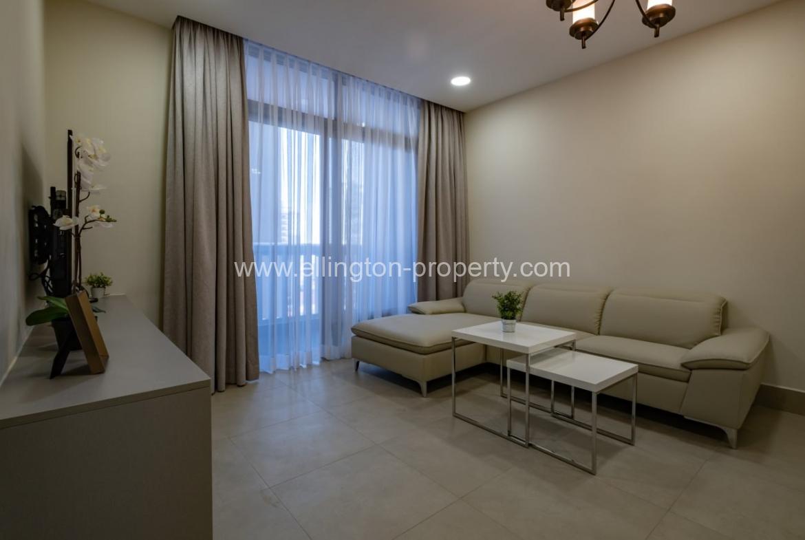 1 Bedroom Service Apartment For Rent In Bkk1 Area - Ellington Property