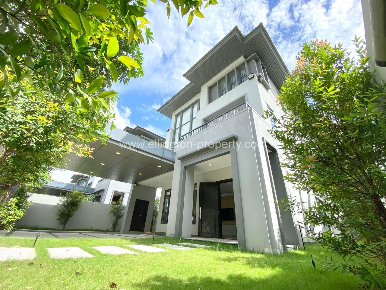 Queen Villa For Rent In Borey Chip Mong 598 - Ellington Property