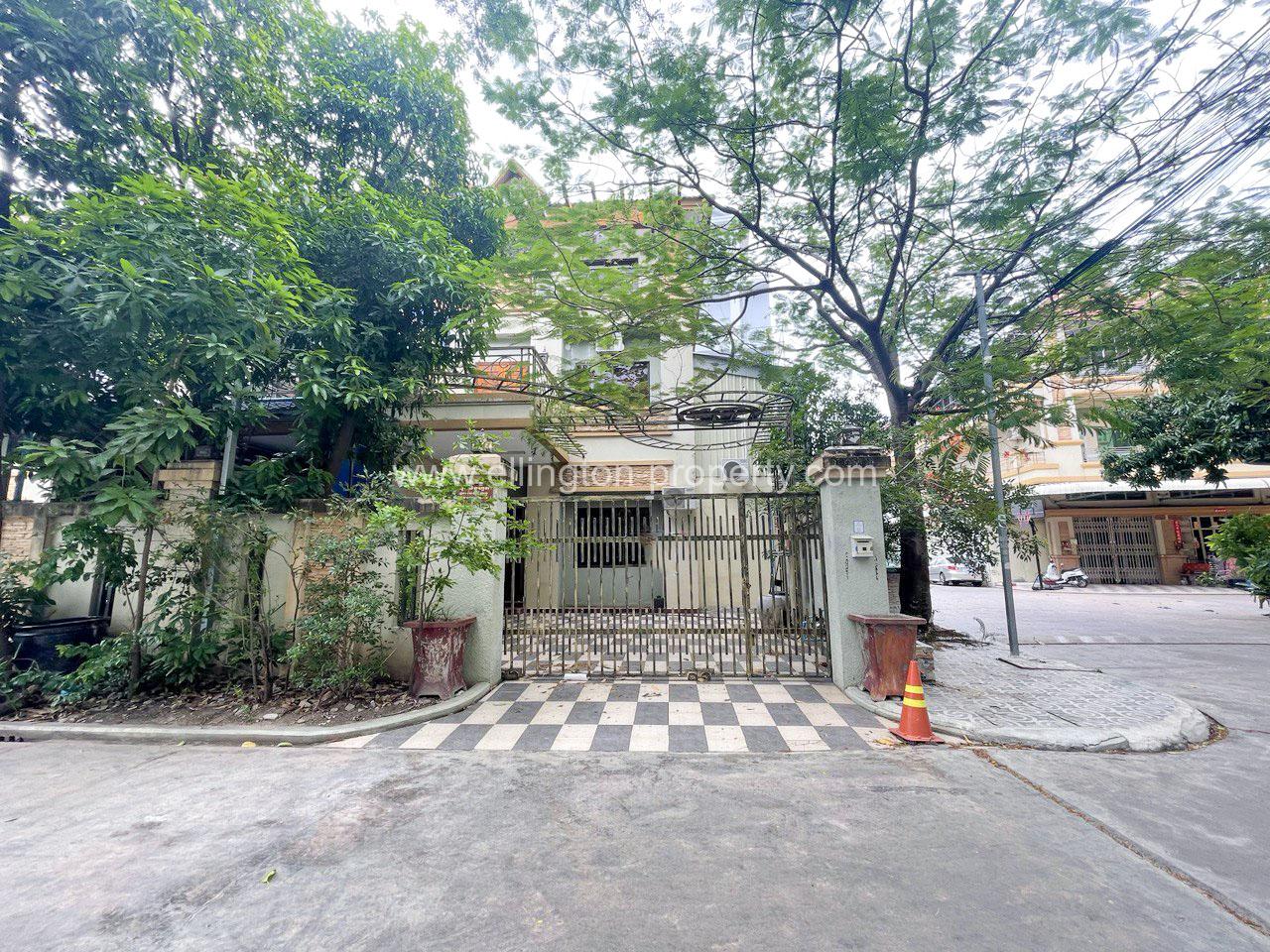 Twin Villa For Rent In Borey Peng Houth Mean Chey - Ellington Property