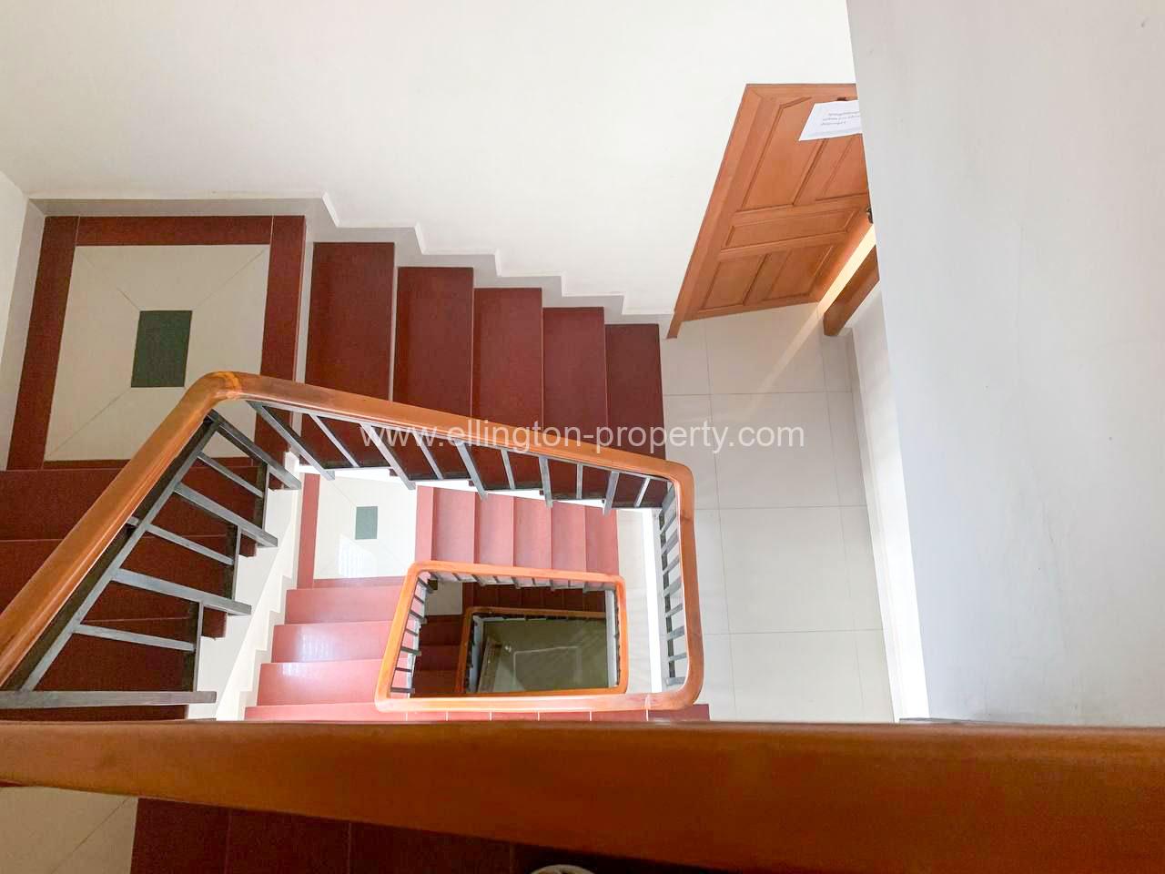 Twin Villa For Rent In Borey Peng Houth Mean Chey - Ellington Property