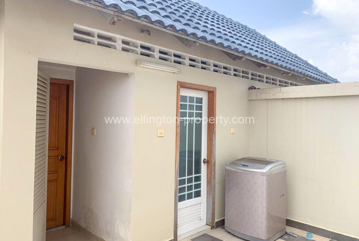 Twin Villa For Rent In Borey Peng Houth Mean Chey - Ellington Property