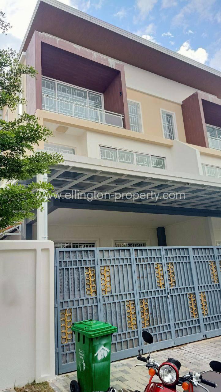 Villa For Rent In Borey Orkide The Botanic City - Ellington Property