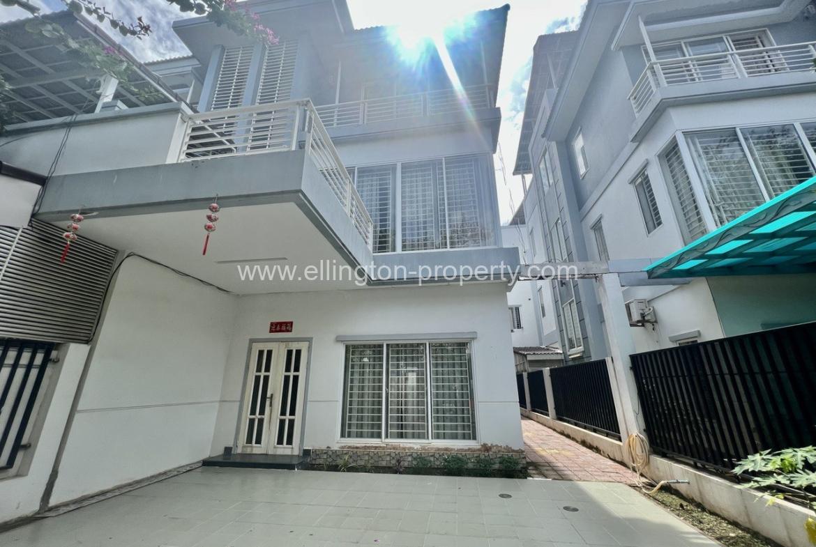 Villa For Rent In Borey Penghuoth Boeung Snor - Ellington Property