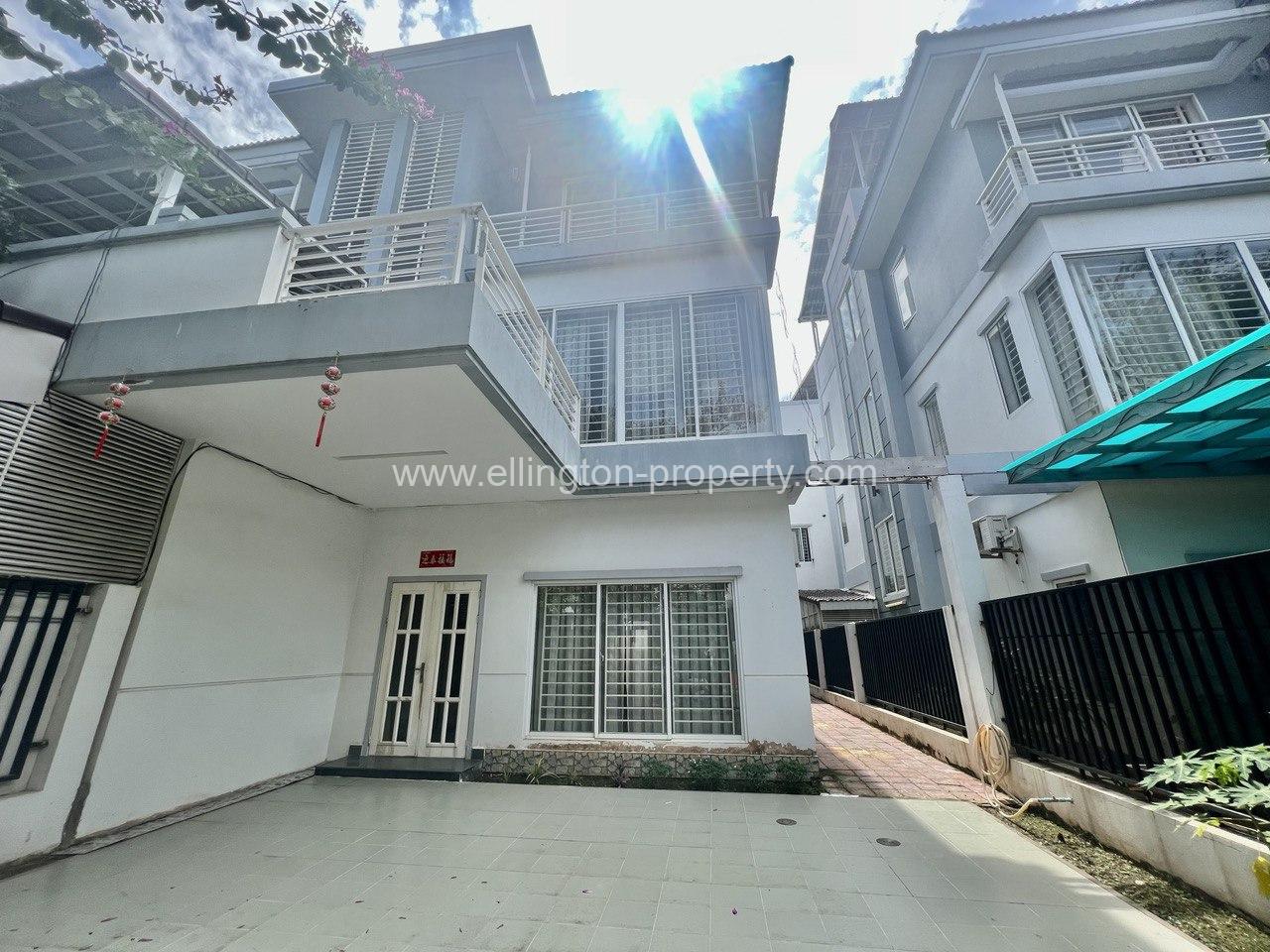 Villa For Rent In Borey Penghuoth Boeung Snor - Ellington Property