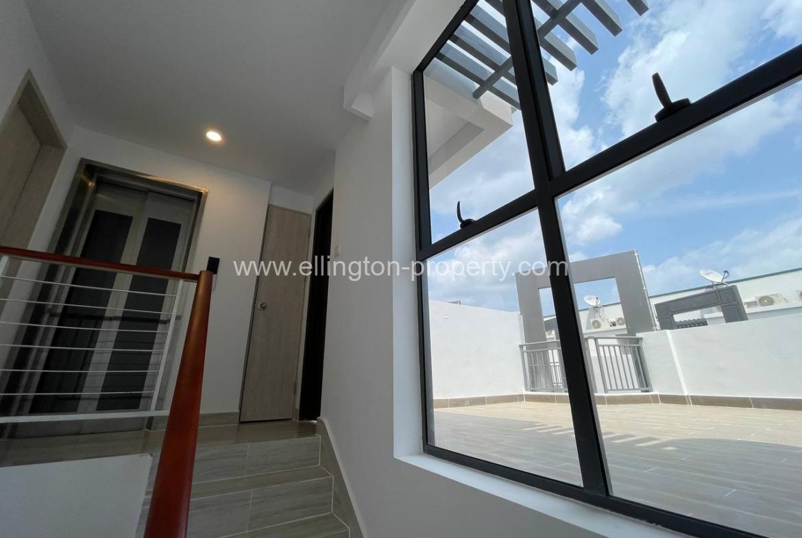 Villa For Rent In Borey The Palm - Ellington Property