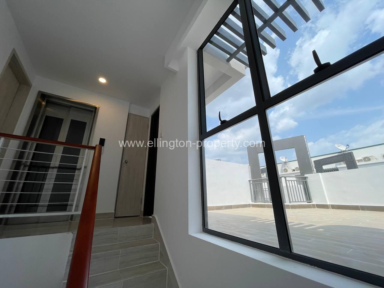 Villa For Rent In Borey The Palm - Ellington Property