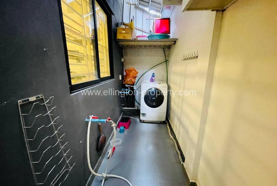 Flat House For Rent In Borey Peng Houth - Ellington Property