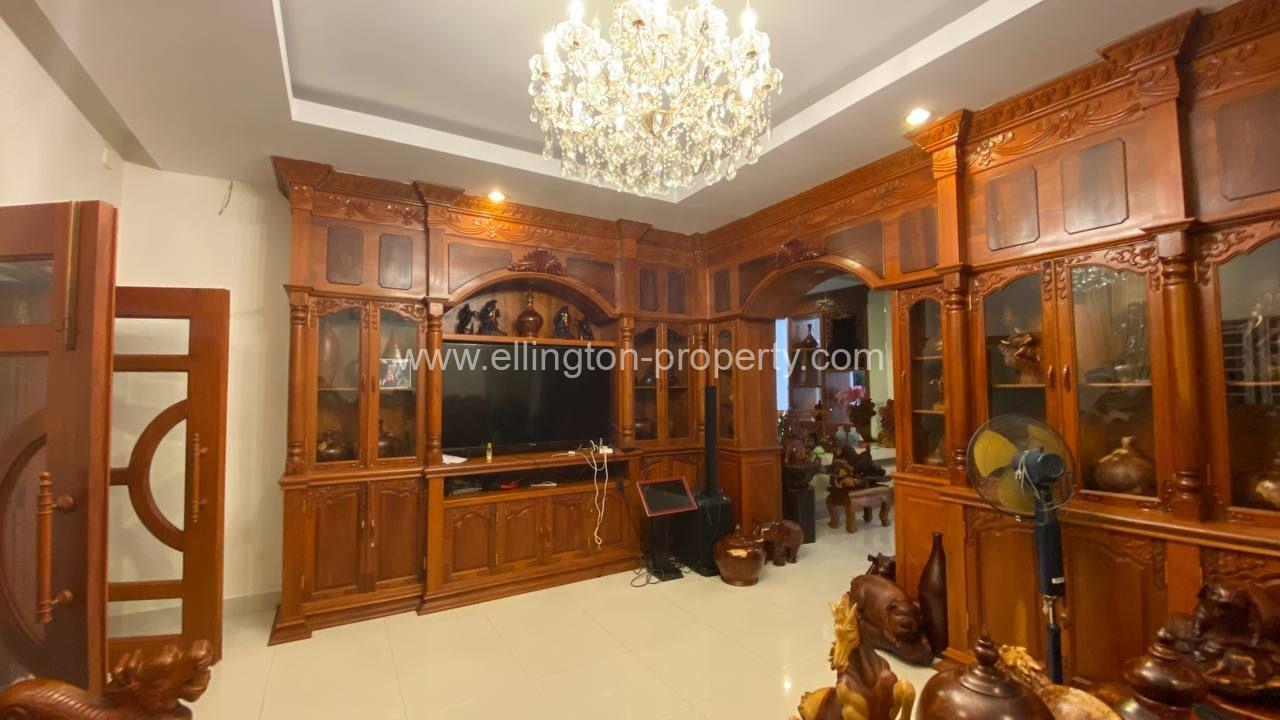 Villa For Rent In Borey Penghuoth Boeung Snor - Ellington Property