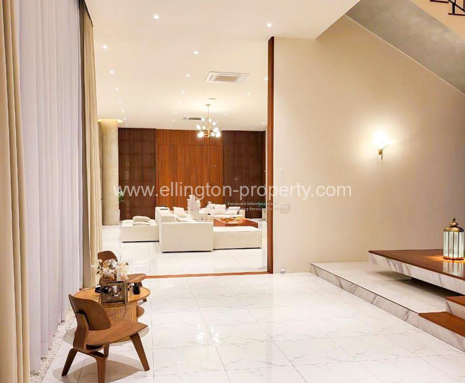 Modern Luxury Villa For Sale In Chbar Ampov - Ellington Property