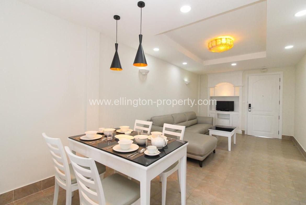 2 Bedrooms Service Apartment For Rent In Bkk1 Area - Ellington Property