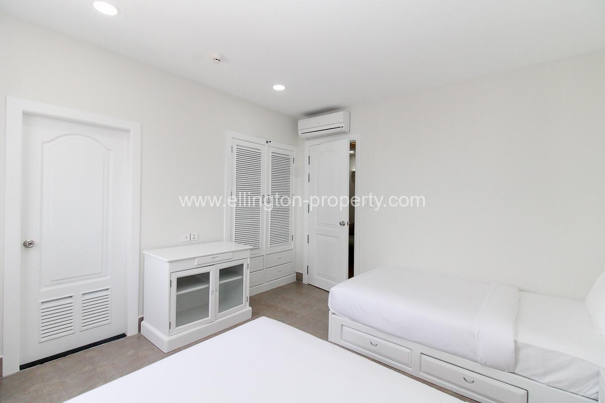 2 Bedrooms Service Apartment For Rent In Bkk1 Area - Ellington Property