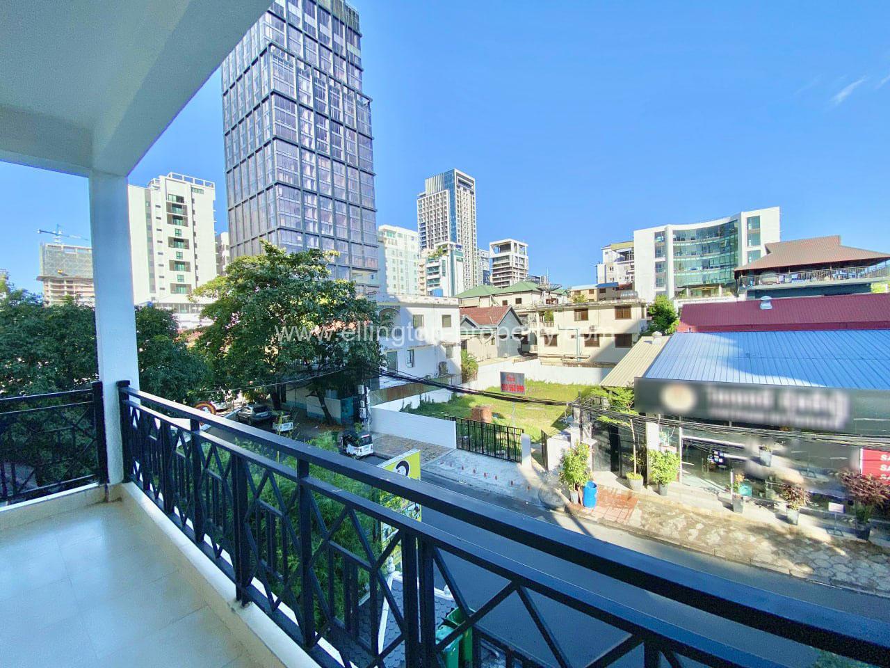 1 Bedroom Service Apartment For Rent In Bkk1 - Ellington Property