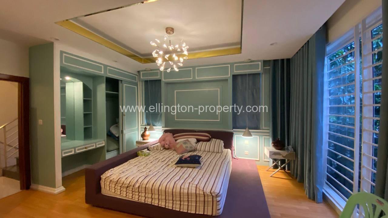 Villa For Rent In Borey Penghuoth Boeung Snor - Ellington Property