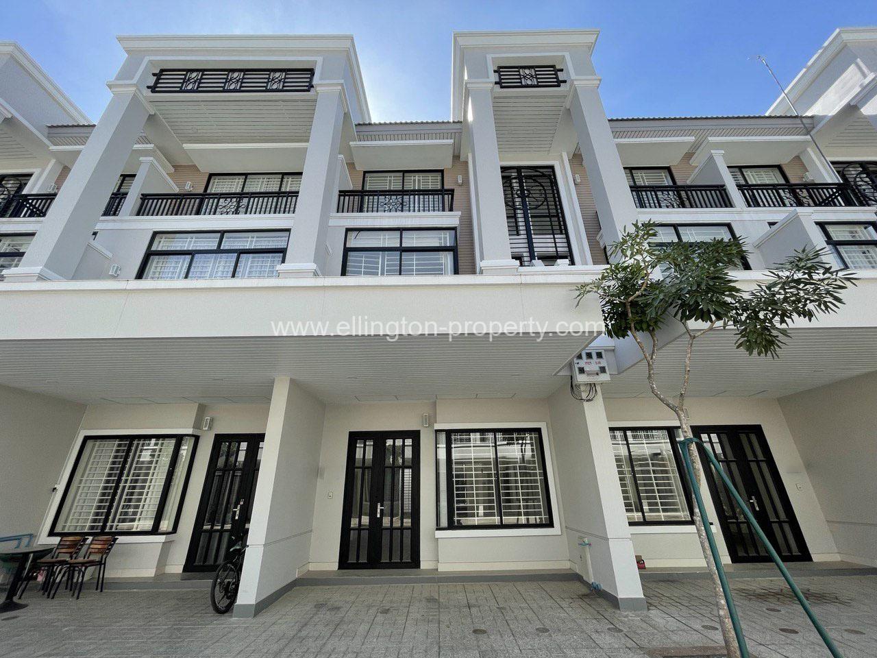 Villa For Rent In Borey Peng Huoth The Star Mera Garden - Ellington Property