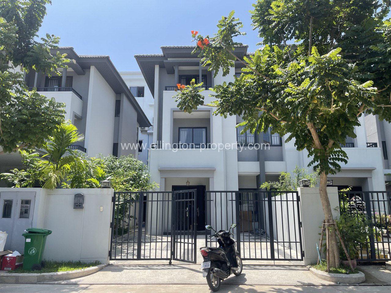 Villa For Rent In Borey Chip Mong 271 - Ellington Property