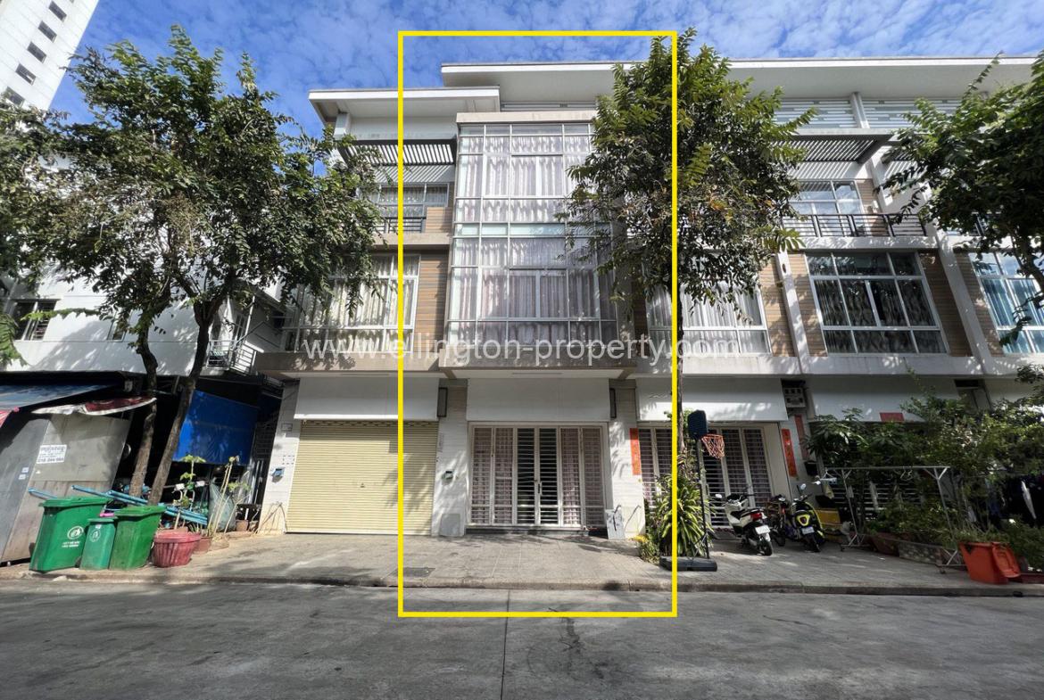 Flat House For Rent In Borey Peng Huoth Boeung Snor - Ellington Property