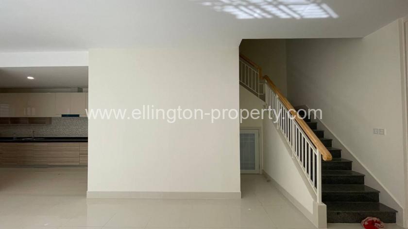 Villa For Rent In Borey Penghuoth The Star Mera Garden (street 50m) - Ellington Property