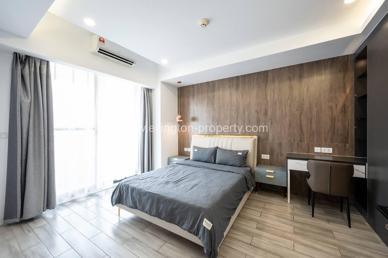 1 Bedroom Service Apartment For Rent In Bkk1 - Ellington Property