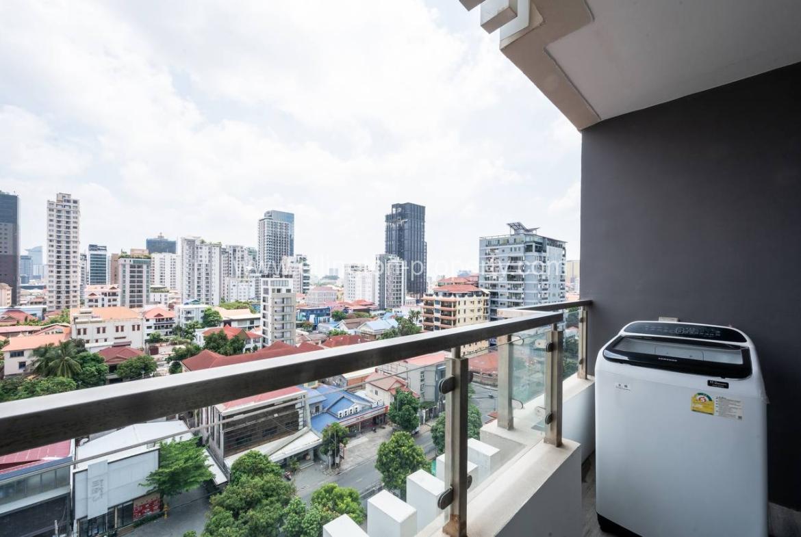 1 Bedroom Service Apartment For Rent In Bkk1 - Ellington Property