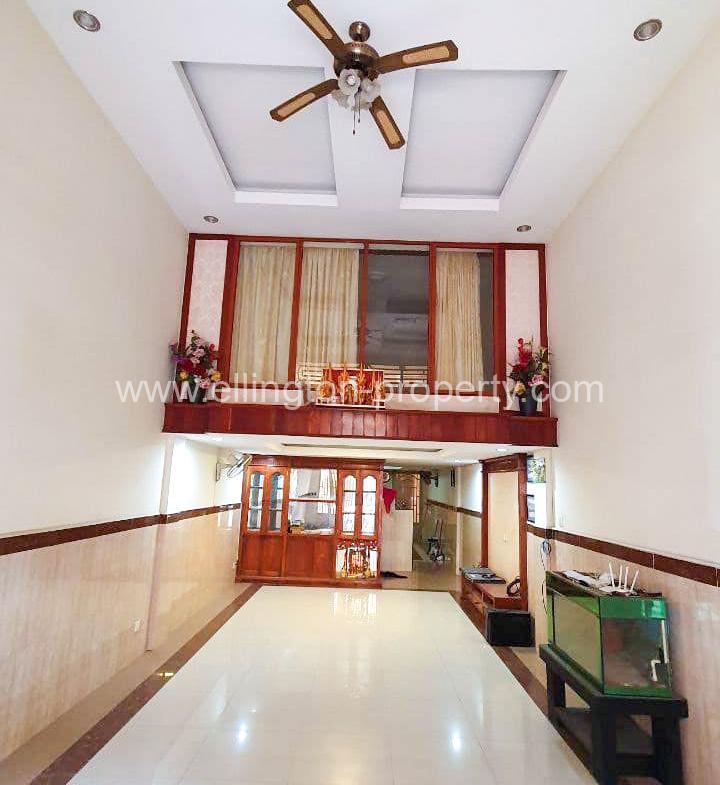 Flat House For Rent In Borey Peng Houth - Ellington Property