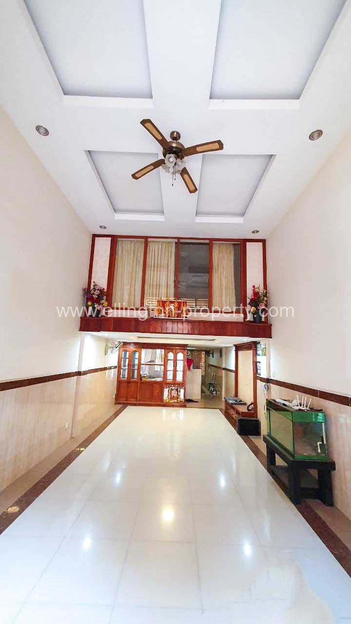 Flat House For Rent In Borey Peng Houth - Ellington Property