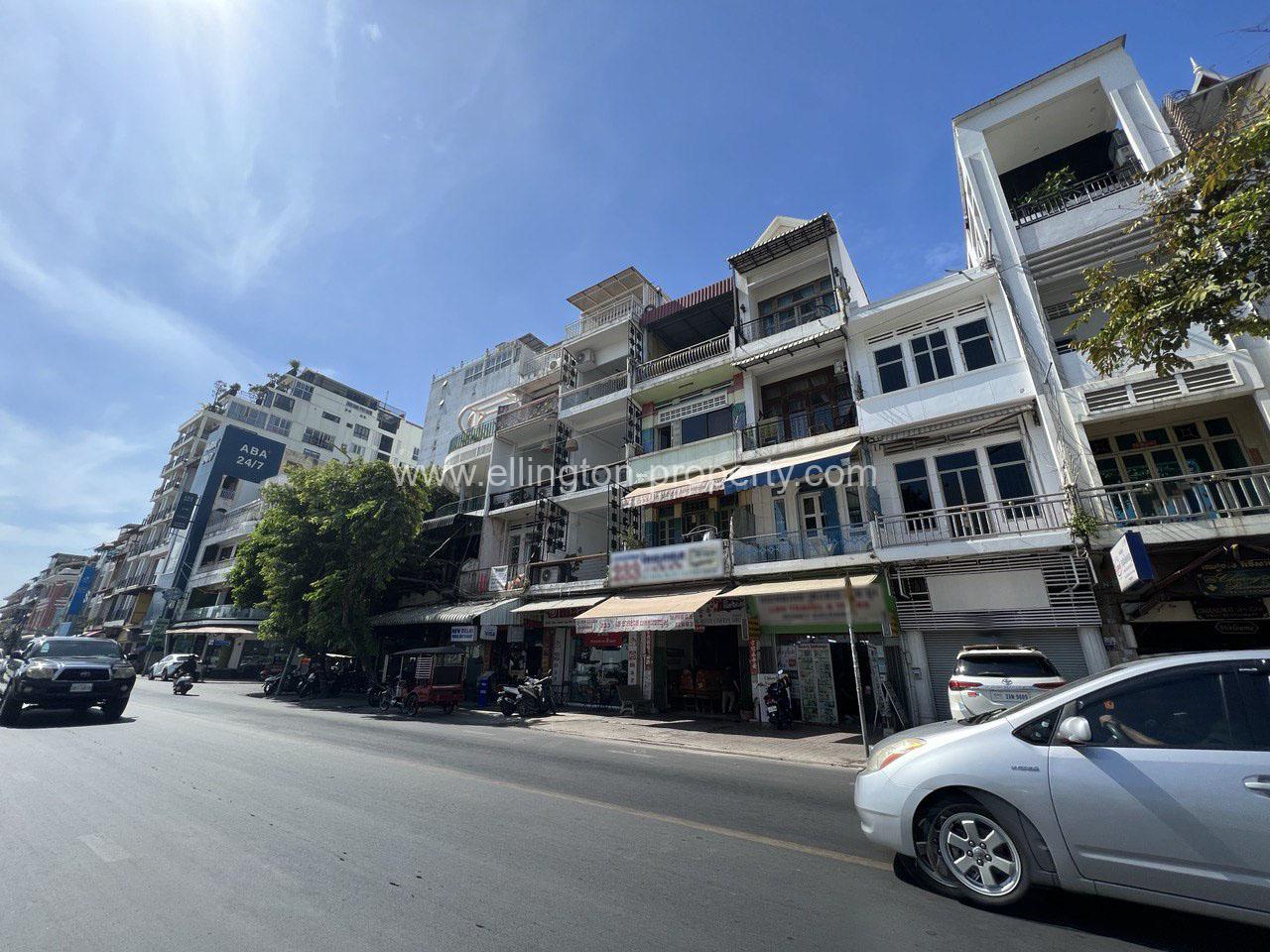 Shophouse For Rent In Daun Penh Area - Ellington Property