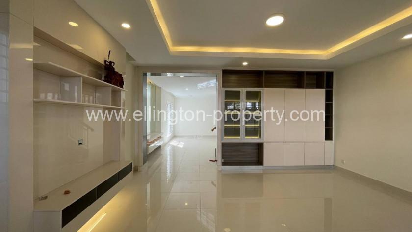 Villa For Rent In Borey Penghuoth The Star Mera Garden (street 50m) - Ellington Property