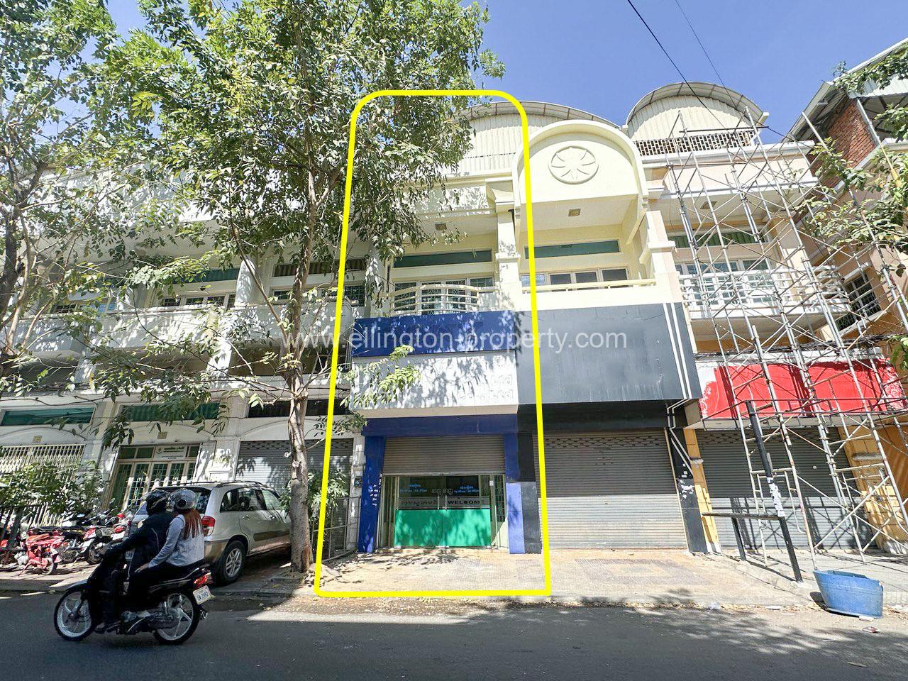 Shophouse For Rent In Chamkar Morn - Ellington Property