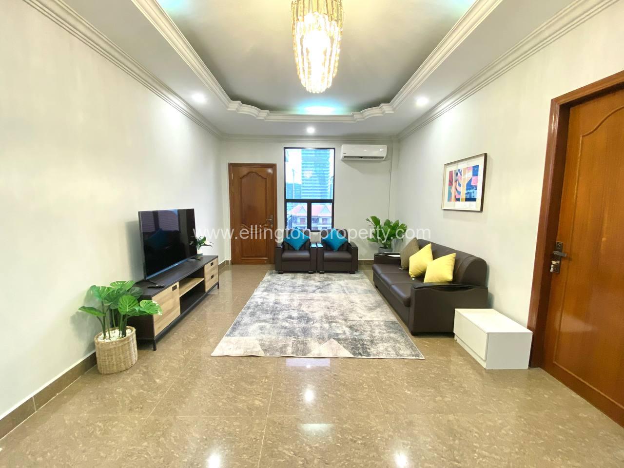 Penthouse Serviced Apartment For Rent In Bkk1 - Ellington Property