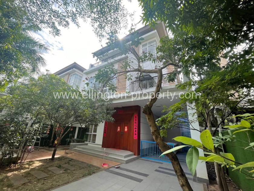 Villa For Rent In Borey Penghuoth Boeung Snor - Ellington Property