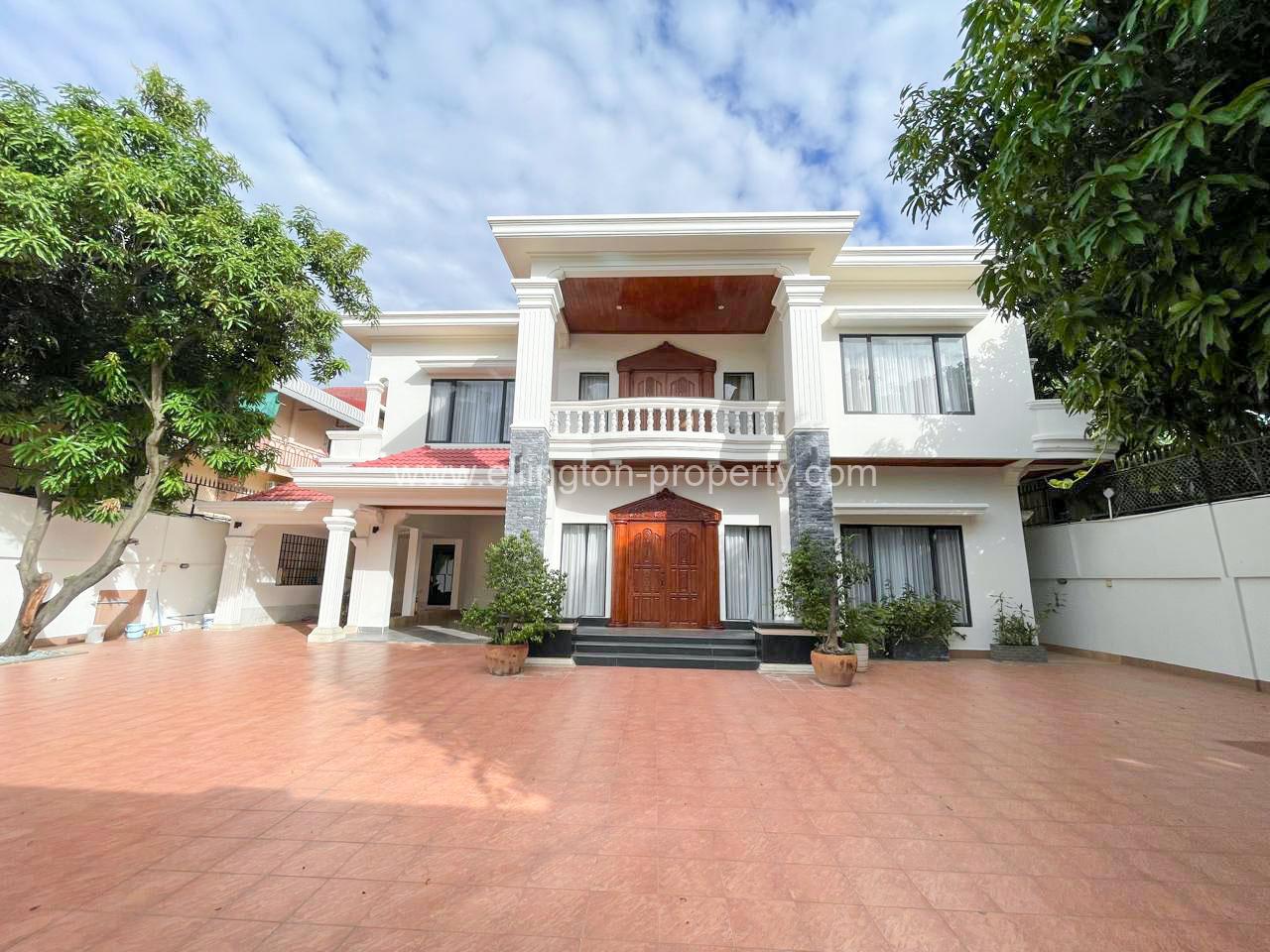 Villa For Rent In Toul Kork Area - Ellington Property