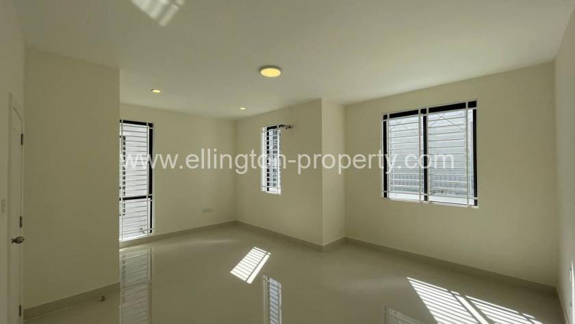 Villa For Rent In Borey Penghuoth The Star Mera Garden (street 50m) - Ellington Property