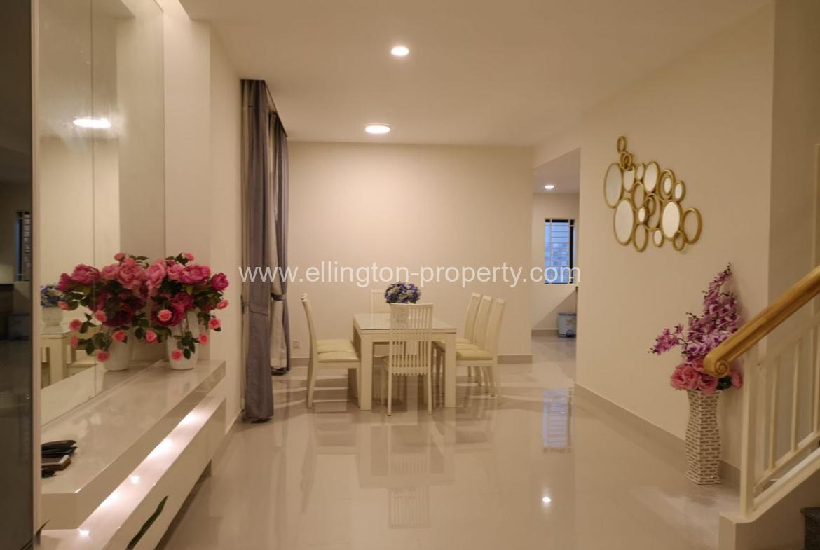 Villa For Rent In Borey Peng Huoth The Star Diamond - Ellington Property