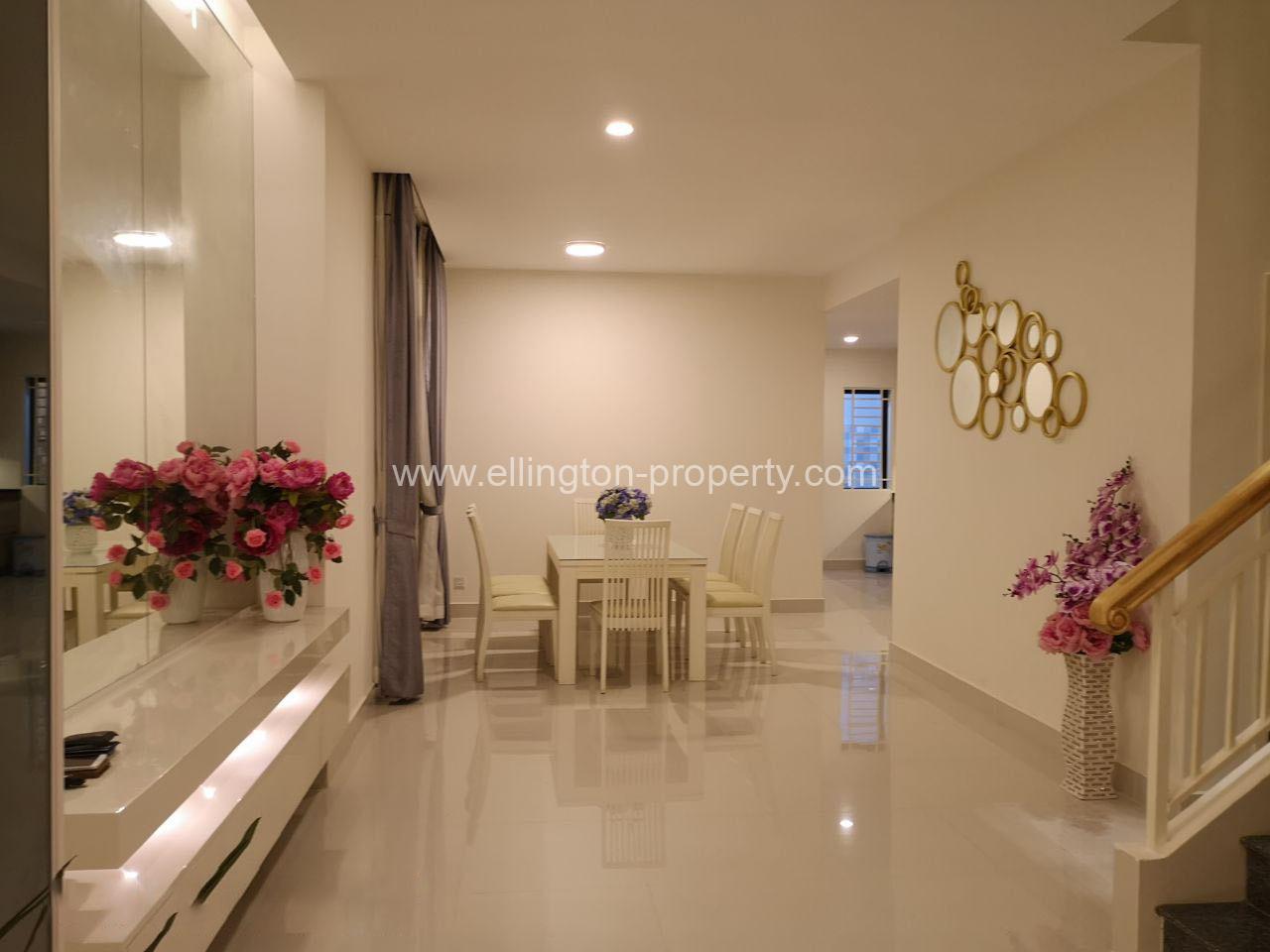 Villa For Rent In Borey Peng Huoth The Star Diamond - Ellington Property