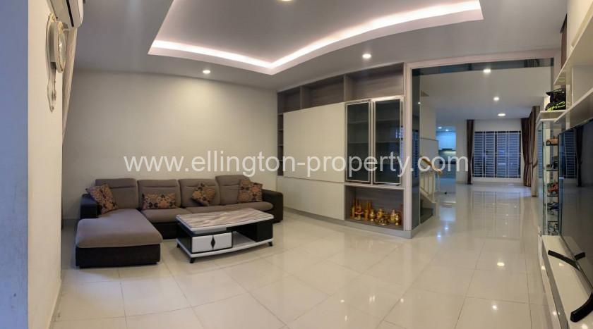 Villa For Rent In Borey Peng Hout The Star Diamond (street 60m) - Ellington Property