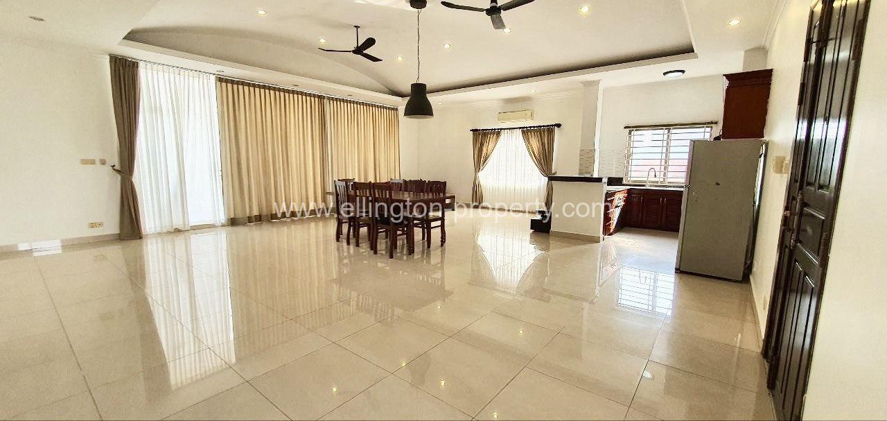 3 Bedrooms Penthouse Apartment For Rent In Tonle Basac - Ellington Property