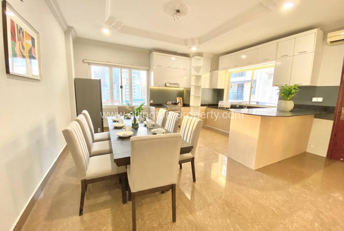 Penthouse Serviced Apartment For Rent In Bkk1 - Ellington Property