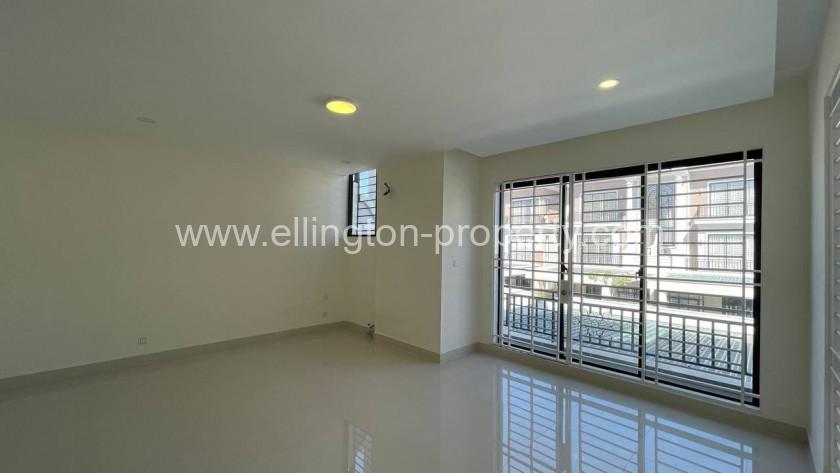 Villa For Rent In Borey Penghuoth The Star Mera Garden (street 50m) - Ellington Property