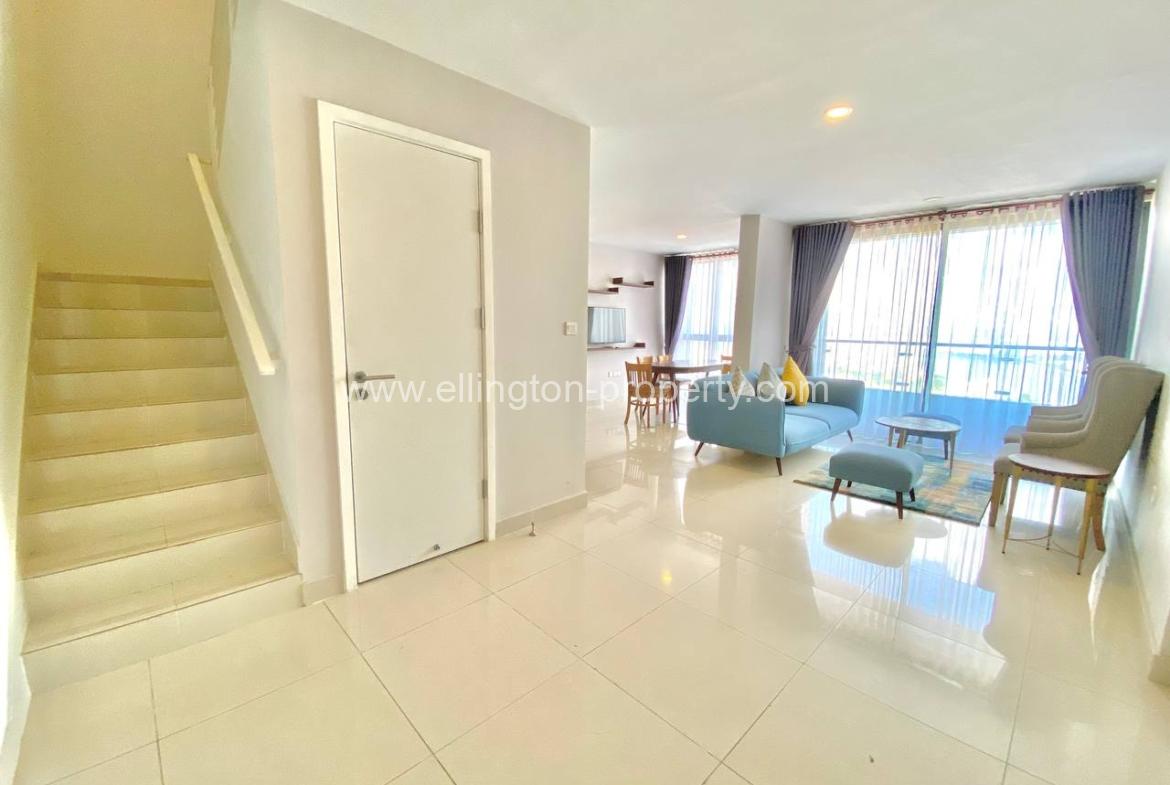 The Bridge Penthouse For Rent In Tonle Basak - Ellington Property