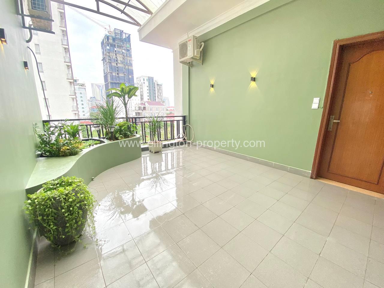 Penthouse Serviced Apartment For Rent In Bkk1 - Ellington Property